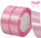 Qingmeng Satinband Rosa, 44m Geschenkband Breit, 20mm Schleifenband, Hochzeit Stoff, Rosegold Band für Taufe Geburtstag Deko Geschenkverpackung