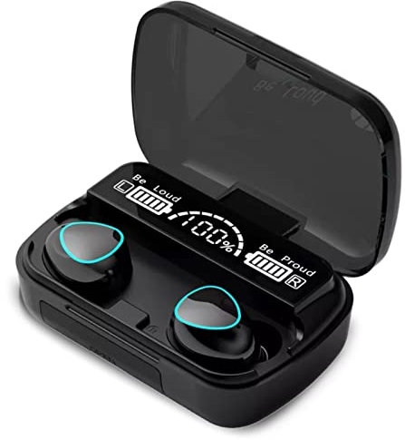 NEXMEX True Wireless Bluetooth In-Ear-Kopfhörer kompatibel mit Samsung Galaxy S25 Plus Ultra Edge, kabellose In-Ear-Kopfhörer, Langer Akkulaufzeit und klarem Klang - Perfekt für Sport & Alltag