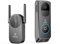 ANNKE Videotürklingel Akku (Dual Camera), 3MP WLAN Türklingel mit Kamera, Video Doorbell mit 2-Wege-Audio, Personenerkennung, Smart-Alarme, Nachtsicht, Funktioniert mit Alexa, Kabel oder Akkubetrieben