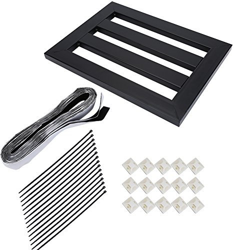 1 Set Effektpedalbrett, rutschfeste Gitarrenbrett-Donner-Pedale aus legiertem Metall mit Setup-Bandklemme für Instrumentenzubehör (Medium)