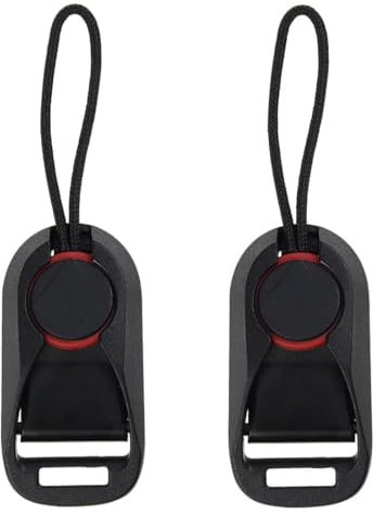 WeddHuis 2 Pièces Adaptateur de Sangle d'Appareil Photo, Boucle de Sangle, Adaptateur de Cou pour Appareil Photo, Attache Rapide pour Sangle d'Épaule, Camera Strap Quick Release