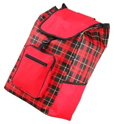 YUZDNM Ersatz Trolley Tasche – 48L Trolley Ersatztasche wasserdichte Tasche, wasserdichte Aufbewahrungstasche Aus Oxford-Stoff, Ersatztasche Für Einkaufswagen/Trolley, L23 X B36 X H58 cm(B)