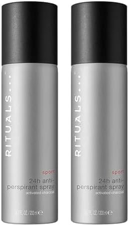 RITUALS Sport 24H Anti-Perspirant Spray, 200 ml (Packung mit 2)