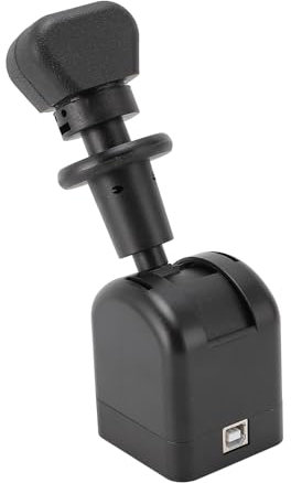 Luocute Handbremse für LKW-Rennspiele, Professionelle USB-Handbremse für ATS- und ETS2-Spiele, Kompatibel mit G27 G29 G923 G920, Echter Auto-Handbremsventilgriff für Rennsimulationsspiele