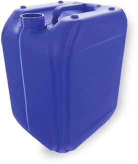 Trevendo Bidon d'eau de 20 litres (DIN 61, bleu) – Utilisation polyvalente et robuste – Convient à un usage alimentaire – Sans BPA – Idéal pour le camping, les festivals, les voyages et plus encore –