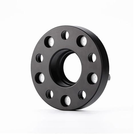 Wheel Spacers Für Ford Für Mustang Spurverbreiterung PCD 5x114,3 CB 70,3 Mm Gewindegröße 1/2''-20UNF Nabenadapter Aus Geschmiedeter Aluminiumlegierung Rad Distanzscheiben(Black 25mm)