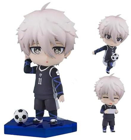 Epitome Nagi Seishiro Anime Figur Q Version Blue Lock PVC Modell Statue Sammlerstücke Desktop Ornament Geschenk