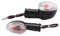 Blinker Motorrad,Motorrad Blinker Blinker Licht Anzeige Lichter Blinker Fit verwenden Passend für Yamaha XSR900 700 FZ-03 FZ-10 2016-2020 Motorrad(Clear)
