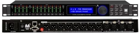 Digitaler Audioprozessor 192 KHz, Professioneller 64-Bit-Audioprozessor Mit Tannenlautsprecher-Managementsystem(4 in 8 out)