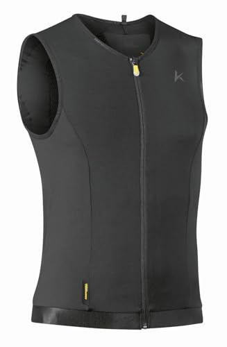 Komperdell Ultraflex Air Back Protector for Men, Size: M, Colour: Black/Yellow