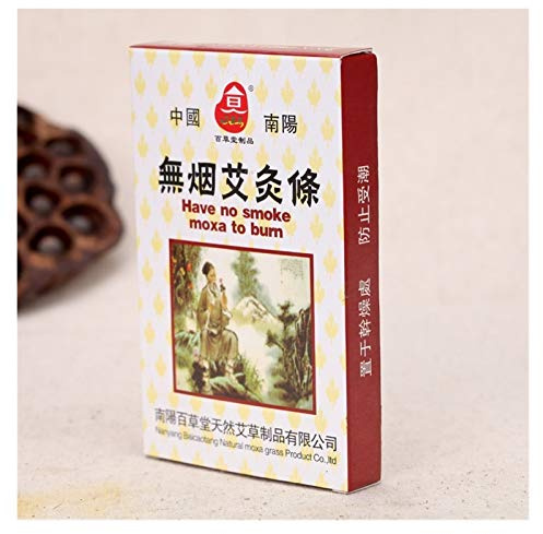 Moxa-Stäbchen, 3 Stück rauchfreie Moxa-Rollen – reines Moxa mit rauchfreiem Moxa-Stick, Holzkohle-Moxa, Moxibustion, Moxa-Streifen, 14 mm rauchfreier