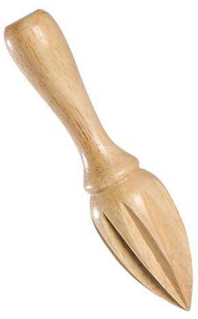 Presse-agrumes Manuel en Bois Khaki 1 Pièce Cuisine | Facile à Nettoyer, Compatible Lave-vaisselle, Préserve la Saveur Originale, Usage Boulangerie et Fruiterie