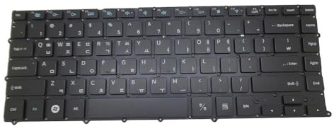 ZGGOZDH Laptop parts Laptop Keyboard For Samsung NP900X4B NP900X4C NP900X4D 900X4B 900X4C 900X4D English US Korea KR With Backlit(Korea KR)