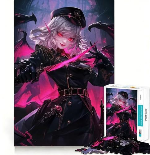 Vampire Commander 1000-Teile-Puzzle für Teenager Fördert den Denkprozess,Macht Spaß,erfordert hohe Präzision beim Schneiden,ist eine beruhigende Aktivität für eine mentale Auszeit (38x52cm)