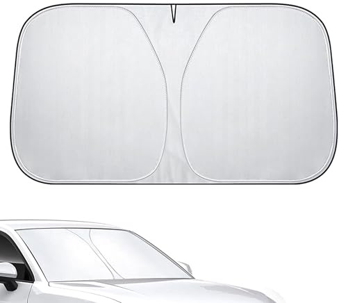 Car Windscreen Sun Shade for Isuzu Dmax D-max Front Window Visor Auto Sun Reflector UV Rays Protection Heat Reflector Foldable Storage Pouch