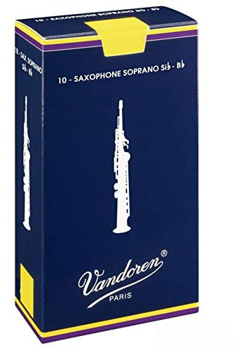 Vandoren Blatt Sopran Saxophon Traditionell Stärke: 1 1/2