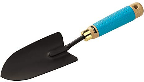Pelle à planter 81R - Manche bi-matière - Longueur 35 cm - En acier avec revêtement époxy - Évite la rouille - Taille compacte - Idéale pour la plantation et la préparation du sol - Altuna