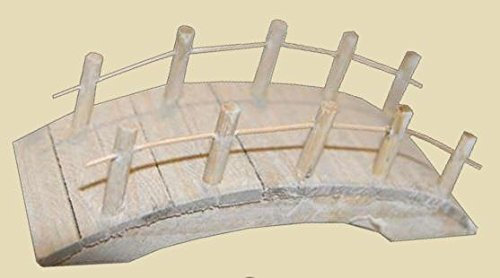Unbekannt Krippenzubehör Brücke Länge 11cm, Breite 4cm, Höhe 4,5cm flach