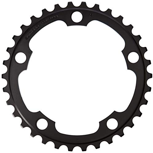 SHIMANO Fc-Rs400 Kettenblatt, Silver/Black, 34 Zähne