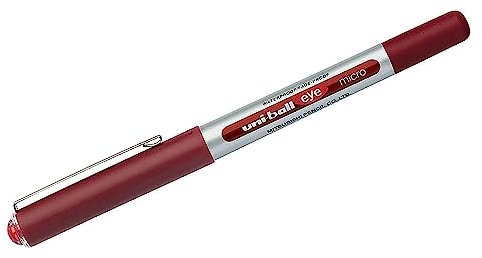 uni-ball 148021 - Tintenroller uni-ball Eye UB-150, micro, 0,2 mm, rot, 1 Stück