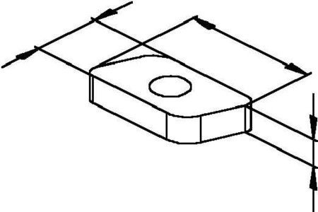 Niedax Gleitmutter GSM 406 E3
