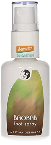 Martina Gebhardt Naturkosmetik Baobab Fussspray Kleingröße 30 g