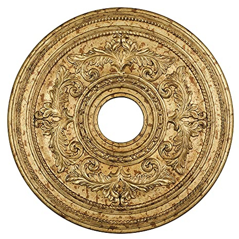 Livex Lighting 8200-65 Ceiling Medallion, Gold