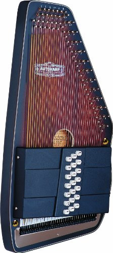 Autoharp by Oscar Schmidt OS11021AE Americana 21 Chord Acoustic/Electric Autoharp with Fine Tuning System