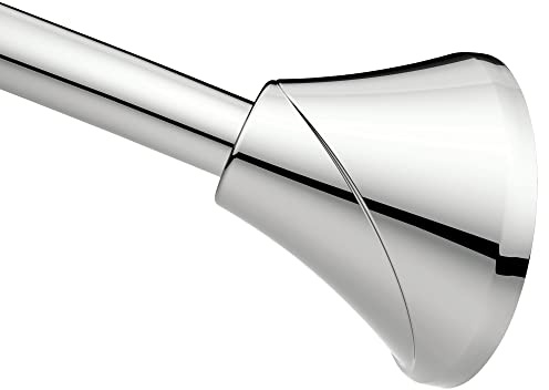 Moen CSR2172CH Tension Curved Shower Rod, Chrome by Moen