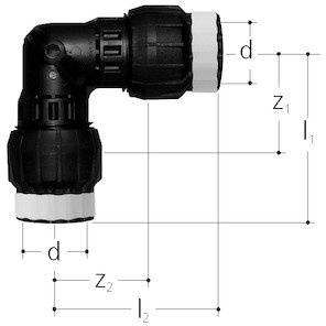 JRG Sanipex MT Winkel 90° d 20