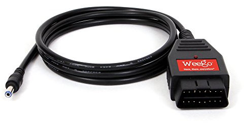 Weego OBD II 12V Memory Saver, Settings Keeper, Fits 5mm Barrel Jack Output (JSOBD) - JSOBD-1