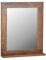 MiaMöbel Badspiegel mit Ablage - Aus Massivholz (Sheesham) - HBT: 78 x 65 x 12 cm - Spiegel für Gäste-WC, Flur & Badezimmer