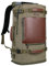 WITZMAN Vintage Reiserucksack Herren Canvas Rucksack Groß Laptop Rucksack 17 Zoll Convertible mit Schuhfach Reisetasche （A2021 Hellgrün）
