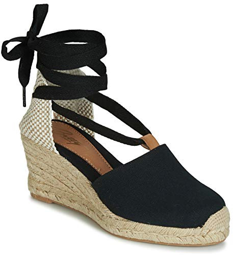 betty london Granda Sandales et Nu-Pieds Femmes Noir - 42 - Sandales et Nu-Pieds