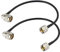 Superbat PL-259 Überbrückungskabel UHF (PL259) Stecker auf Stecker verlustarmes digitales RG58 Koaxialkabel (30cm RG58) für Amateurfunk und CB Funk, Antennenanalysator, Dummy Load, SWR Meter, 2 Stück