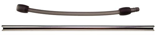 Milchschlauch-Set 616378 + Edelstahl Milchrohr 13962 kompatibel mit Bosch VeroBar 100, 300 / VeroProfessional 100-600 / Siemens EQ.7 Kaffeevollautomaten