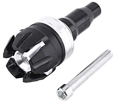Paratelaio per moto, Nuovo kit per paratelaio per moto, Protezione anticaduta, Cappucci antiurto Lega di alluminio CNC(Argento)