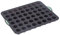 5 five simply smart Moule 48 cannelés silicone- Noirrouge Silitop