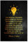 artboxONE Poster 30x20 cm Typografie Thomas Edison Success Quote - Bild Motivation idea Inspiration