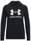 Under Armour Women's UA Rival Fleece Big Logo HDY Shirt Black