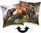 Kissen Kinderkissen Dekokissen 40x40 cm Jurassic World