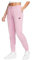 Nike - Pantaloni da Tuta W NSW ESSNTL Pant Reg FLC MR/W NSW ESSNTL Pant Reg FLC MR in Cotone, Rosa Pastello (XL)