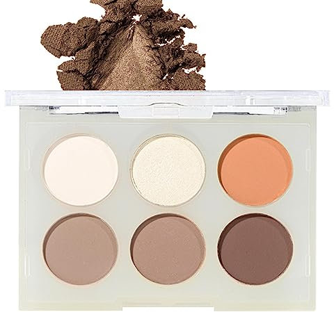 Tavolozza abbronzante | Bronzer Highlighter Fard Matte Contour Makeup Palette 6 colori | Evidenziatore di pigmenti Contouring Fard Cosmetici in polvere, Pallet di trucco di bellezza Rianpesn