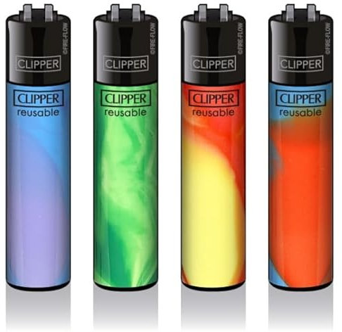 Clipper® Feuerzeug - Neue Motive 2023 + Crystal Balls (Nebula Mix #2)