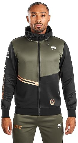 Venum Herren UFC Adrenaline by Venum Fight Week Herren Zip Hoodie Pullover (1er Pack)
