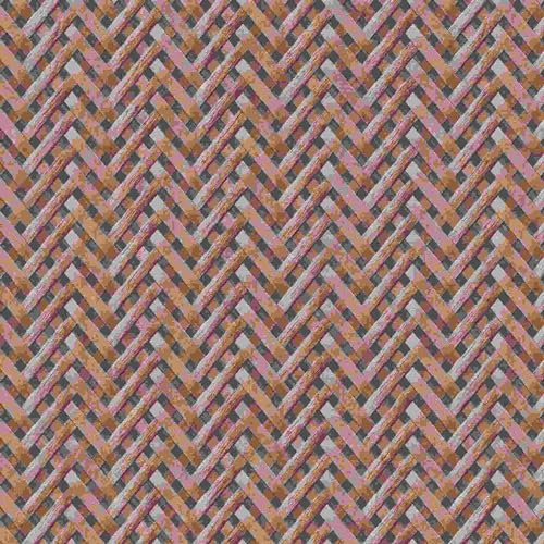 Erismann Tapete | Kollektion Code Nature | 10209-11 | Vliestapete | Streifen/Wellen | 0.53 x 10.05 m | Braun | Wohnzimmer | Flur | Büro | Küche | Wohnräume