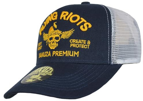 Yakuza Premium Truckercap 3580 dunkelblau Snapback