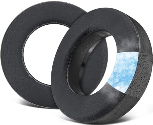 SOULWIT Ersatz Ohrpolster für Beyerdynamic DT700 Prox (DT 700 Pro X) / DT900 Prox (DT 900 Pro X) Kopfhörer, Polster mit atmungsaktivem Ice-Silk-Stoff, Hochdichter Schaumstoff
