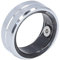 Smart Health Ring, IP68 Waterproof Connection Pedometer Health Tracker Ring for Women Men, Rechargeable, IOS (Size 11 20.7mm / 0.8in ID)