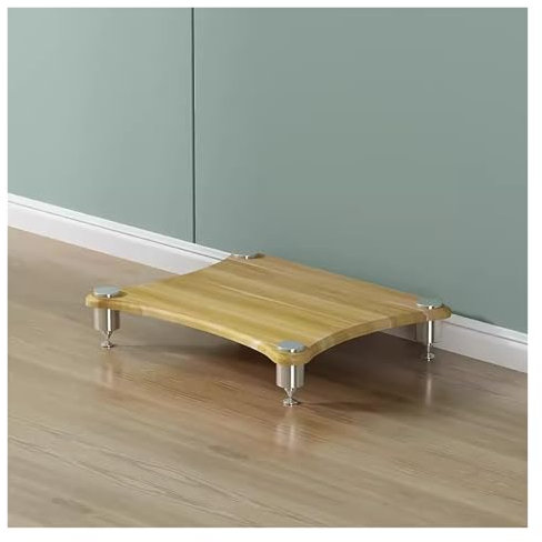 mueble equipo hifi Armario Para Componentes De Audio/vídeo Soportes Estéreo De Pie, Estanterías Audio-vídeo Abiertas Soporte Para Amplificadores, Soporte Para Consola De Videojuegos(#2,1 shelf)